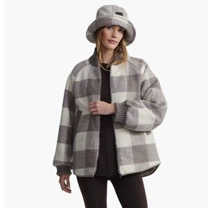 Varley reno jacket - plaid reversible jacket - size Medium